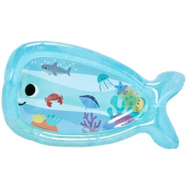Imagem de Tapete Sensorial para Tummy Time Splash Inflável Água Bichinhos Coloridos Flutuantes Buba  