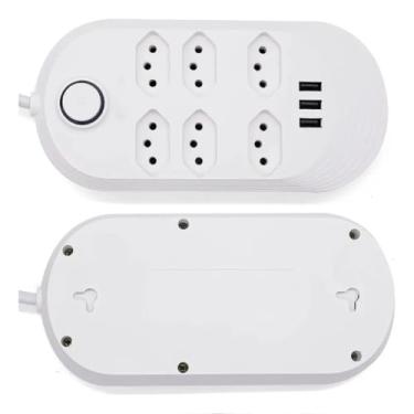 Imagem de Filtro de Linha Extensão de 6 Tomadas