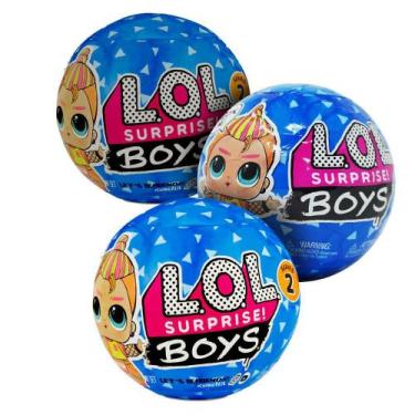 Imagem de Boneco lol - boys surprise serie 2 (kit com 3)