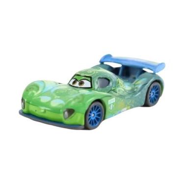 Imagem de Carro De Brinquedo Diecast Blue Lightning McQueen 155 Disney Cars Pixa