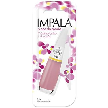 Imagem de Esmalte Luzia, Impala Cosmeticos, Rosa