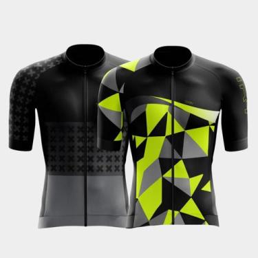 Imagem de Combo Kit 2 Camisas Premium Masculinas Manga Curta Proteção UV Respirá