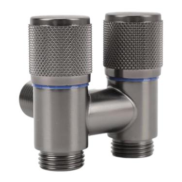 Imagem de Generic Válvula de água Com Interruptor Duplo, Válvula Resistente de Latão de 2 Vias, Divisor de Mangueira para Máquina de Lavar, Vaso Sanitário, Pistola de Pulverização para Uso Doméstico