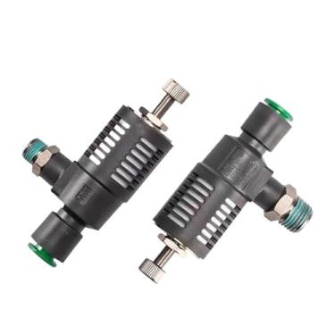 Imagem de Controlador de regulação de velocidade ASV310F ASV410F ASV510F Acoplamento rápido da válvula de escape rápido com silenciador de aceleração (Asv410f-01-10s)