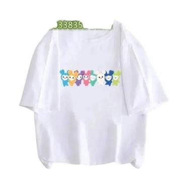 Imagem de Camiseta Feminina Estilo Coreano Harajuku Estética Kpop Twice Lovelys 