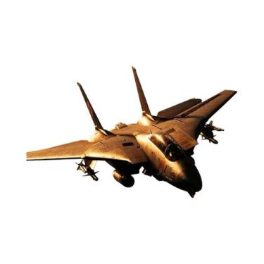 Imagem de Pôster De Arte Em Lona De Avião Retro F16 Fighting Falcon Thunderbolt 