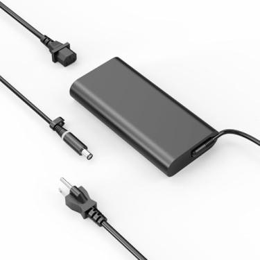 Imagem de Carregador CA fino de 330W 19,5V 16,92A adequado para Dell Alienware X17 X51 M18x M17 Dell G15 G16 5530 7630 7620 LA330PM201 HA330PM201 DA330PM201 Fonte de alimentação para laptop Cabo adaptador