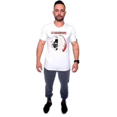 Imagem de Camiseta confort Kruger's Concept  LA CASA DE PAPEL PROFESSOR - Mascul