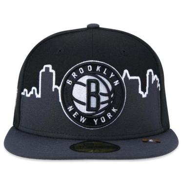 Imagem de BONÉ NEW ERA 5950 BROOKLYN NETS TIP-OFF PRETO-Masculino