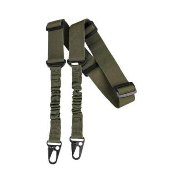 Imagem de Cinto Tático De Nylon Resistente Para Rifle Com Sling Bungee Para Caça