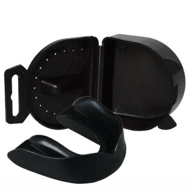 Imagem de Protetor Bucal Simples Moldável C/ Estojo P/ Muay Thai, Boxe, Mma-Unissex