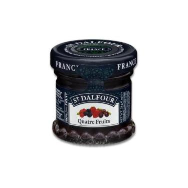 Imagem de Geleia Francesa St. Dalfour Quatre Fruits Mini Pote 28g, St. Dalfour
