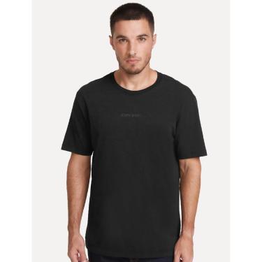 Imagem de Camiseta John John Masculina Regular Clean Graphic Preto-Masculino