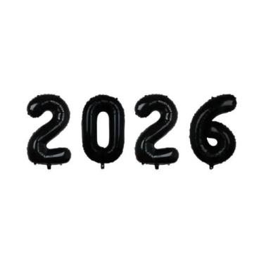 Imagem de Feliz Ano Novo 2026: Kit De Decoração Para Festa De Véspera De Ano Nov