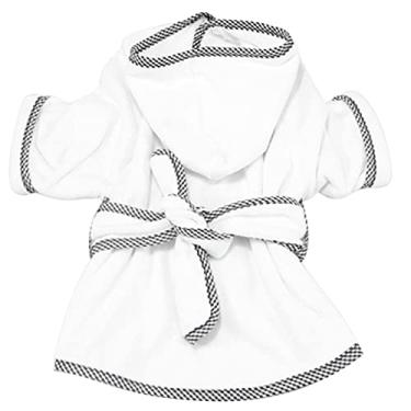 Imagem de Bata de Banho e Pijama Multiuso para Pets Casaco Microfibra Secagem Rápida Super Absorvente Roupa Amigável à Pele Lavável na Máquina Cães Gatos