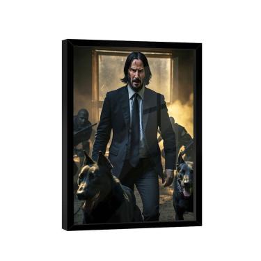 Imagem de Quadro John Wick Dogs -- Br Artes
