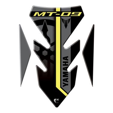 Imagem de Protetor Tanque Moto Yamaha Mt09 Amarelo Cor Amarelo