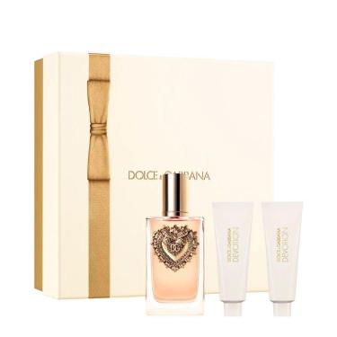 Imagem de Kit Dolce & Gabbana Devotion Feminino - Eau De Parfum + Shower Gel + Body Lotion