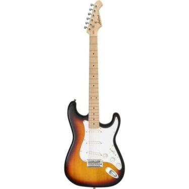 Imagem de Guitarra Aria Pro Ii Stg-003/m 3 Tone Sunburst