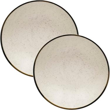 Imagem de Kit Jogo Pratos Fundo Sopa 8 Pessoas 8 Pçs Unni Brisa 20cm