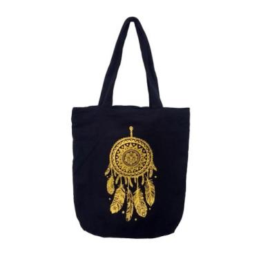 Imagem de Bolsa De Tecido Ecobag Sacola Feminina 100% Algodão - DB