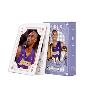 Imagem de Baralho de cartas Kobes Bryants Anime Poker Deck 54 unidades/pacote