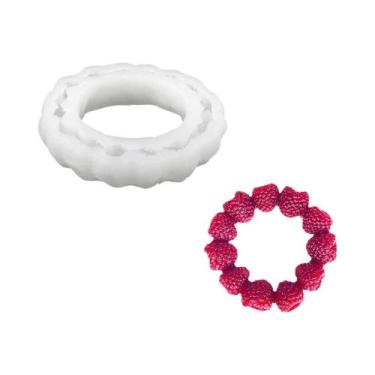 Imagem de Molde De Silicone Para Anéis Empilhados De Framboesa Para Decoração De