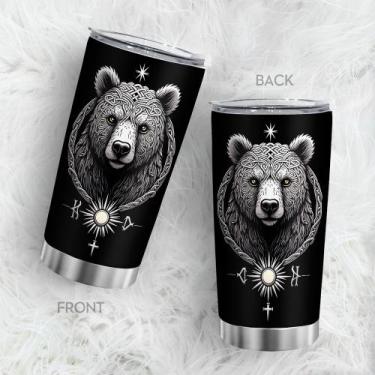 Imagem de Caneca de viagem Oasisdream Tumbler 600ml de aço inoxidável com tampa