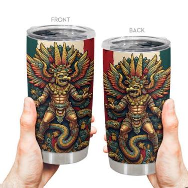 Imagem de Caneca de aço inoxidável Travel Tumbler Oasisdream 600ml