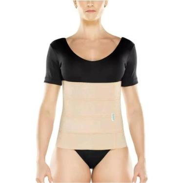 Imagem de Faixa Abdominal Elástica 4 Gomos Chantal Pós Cirúrgica Unissex Origina