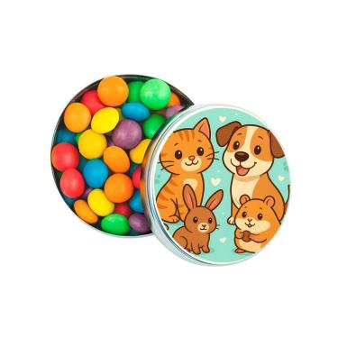 Imagem de Latinha Lembrancinha Personalizada Animais de Estimação