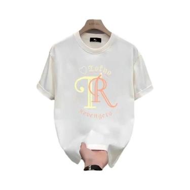 Imagem de Camisetas De Casal Com Estampa 3D De Verão, Camisetas De Manga Curta J