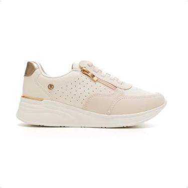 Imagem de Tênis Moda Feminino Jogging K-Soft Kolosh Branco, Foggia cream, 35