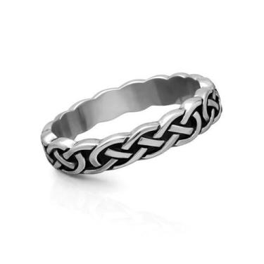 Imagem de Aliança Celta No Infinito, Prata 925 - Trajano Joias, 33