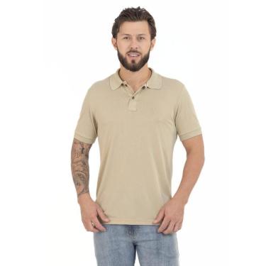 Imagem de Camisa Polo Masculina Piquet Algodão Casual