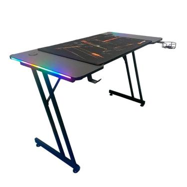 Imagem de Mesa Gamer Hayom Slim RGB com Mousepad MG1002, Perto, HAYOM