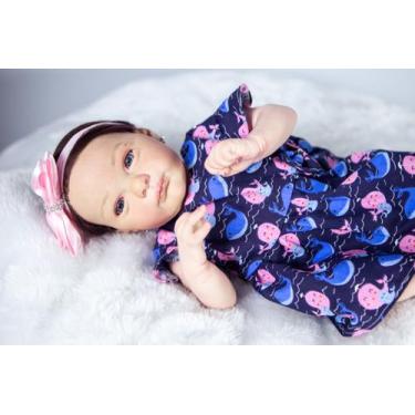 Imagem de Bebê Reborn Realista Sofia Pronta Entrega - Mundo Azul E Rosa