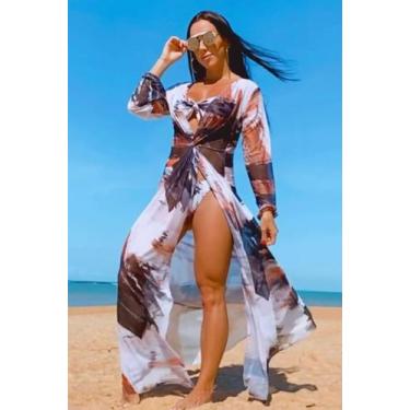 Imagem de Saída de Praia Tons Terrosos - DMSTORE