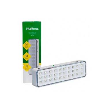 Imagem de Luminária de emergencia led 30 led pequena - INTELBRAS
