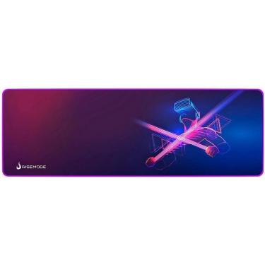Imagem de Mousepad Gamer Rise Mode Speed, Neon, Estendido (900x300mm), Borda Costurada - RG-MP-06...