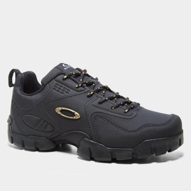 Imagem de Tênis Oakley Stratus Masculino Black/Gold, 37, Preto