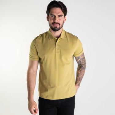 Imagem de Camisa Polo Ellus Melange Verde Claro, P