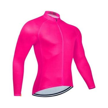 Imagem de Camisa De Ciclismo Térmica De Inverno Para Homens, Manga Longa, Unifor