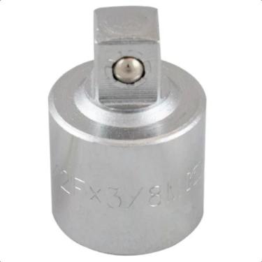 Imagem de Adaptador Para Chave Soquete Encaixe 1/2 Fêmea x 3/8 Macho Aço Cromo-V