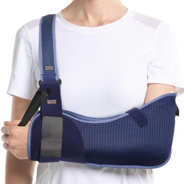 Imagem de Arm Sling Velpeau VP0306 Imobilizador de ombro azul grande