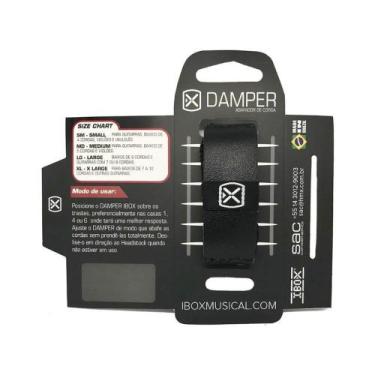 Imagem de Abafador SM Smal Damper Baixo Violão Guitarra Profissional - IBOX