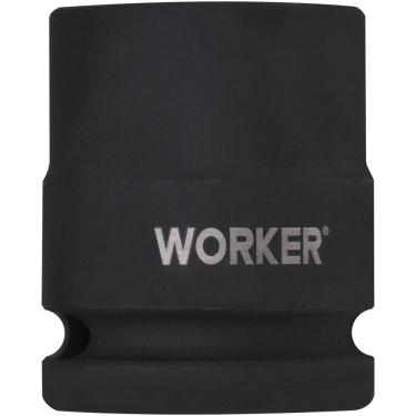 Imagem de Soquete de Impacto Worker com Encaixe 3-4 e Medida 27mm em Aço Cromo Molibdênio Fosfatizado Bivolt