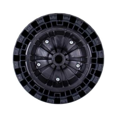 Imagem de Roda para Carrinho de Mão Flexível com Absorção de Impactos Não Murcha e Não Fura Worker 320MM