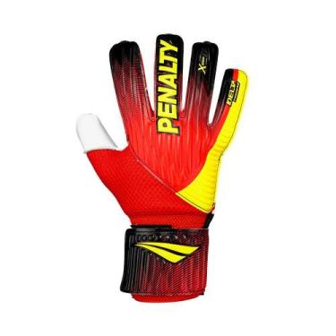 Imagem de Luva De Goleiro Infantil Penalty Delta Training Xxiii, Vermelho, G
