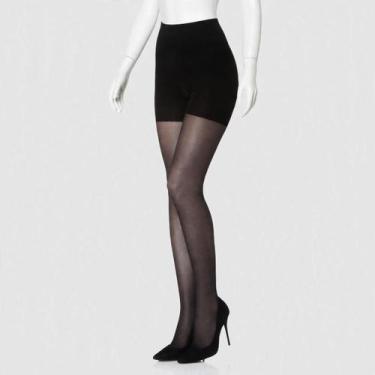 Imagem de Meia-Calça Feminina Trifil Fio 20 Europeu W06308, G, Preto